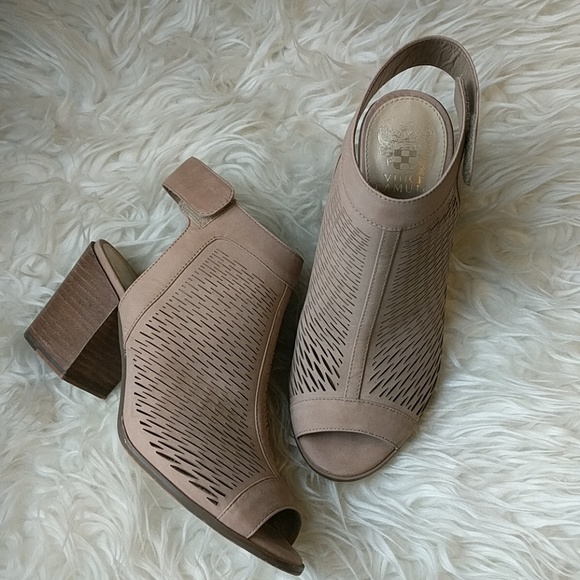 vince camuto lavette leather block heel sandal